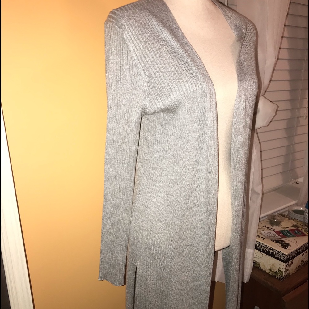 Long Sweater w/ side slits
